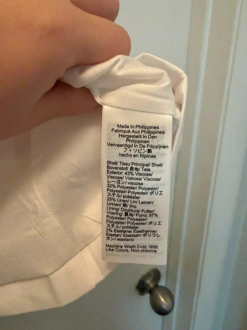 J.Crew Gramercy Linen Cutaway Tank | Button Up Vest | White | NWT | Size 10